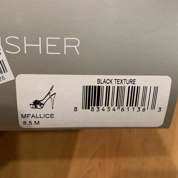 Black heels with mesh side - Picture 6 of 6